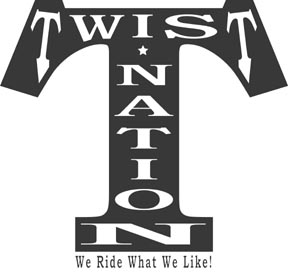 Twist Nation Black & White Logo
